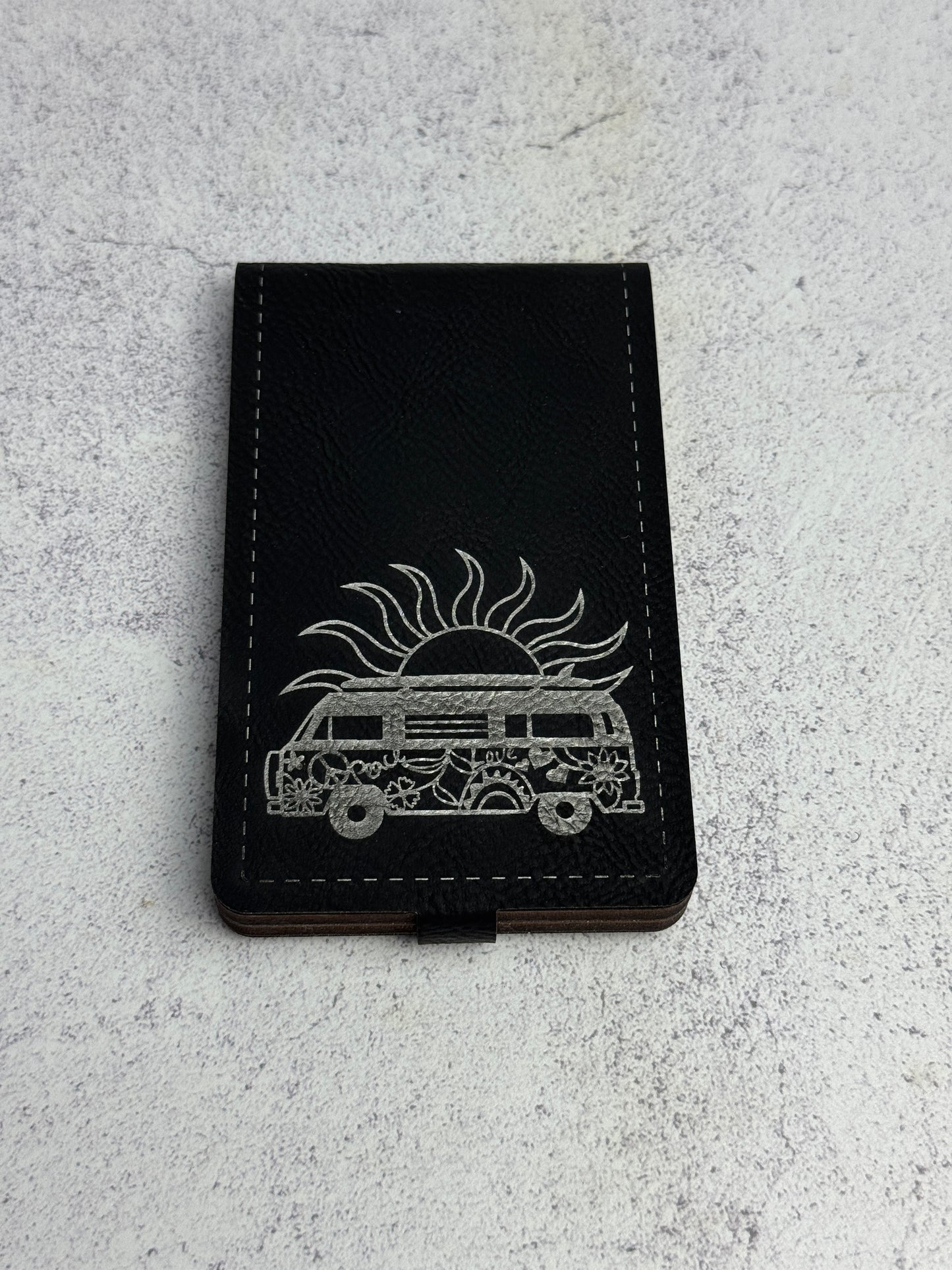 Folding Cribbage Board - Vintage Bus