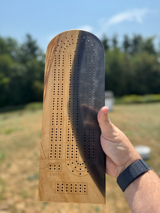 Large Cribbage Board #21