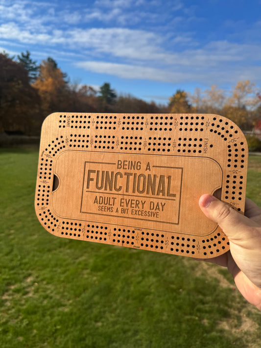 Cribbage: “Being a Functional Adult”