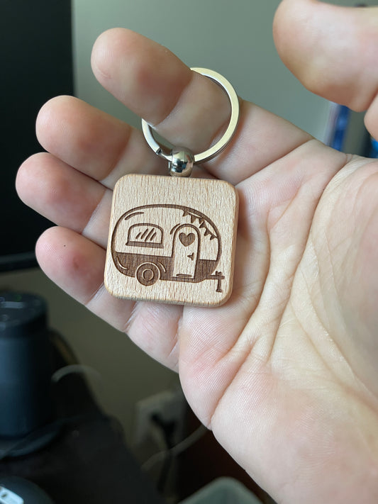 Camping Keyrings