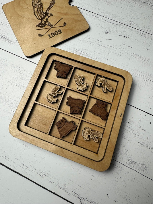 Tic Tac Toe travel game branded - wholesale