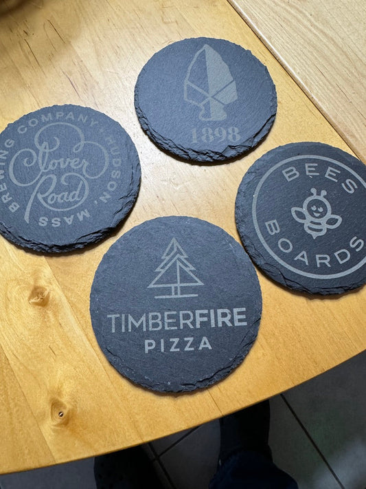 Slate coasters - Wholesale