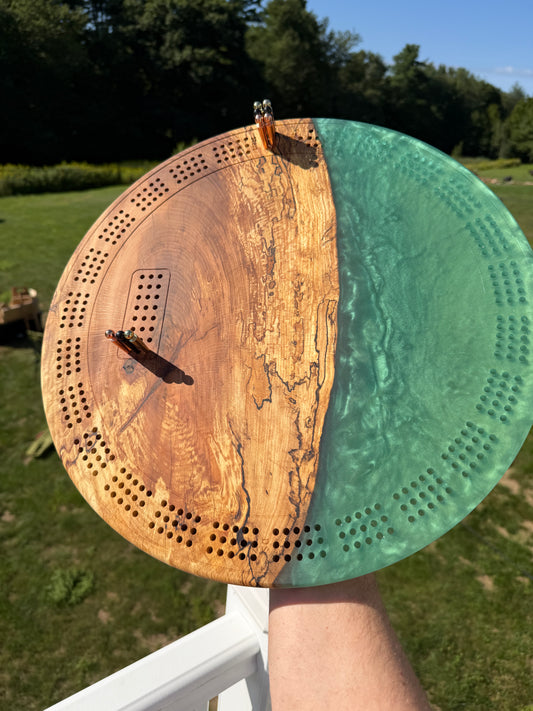 Cribbage: Deluxe Large Round #10