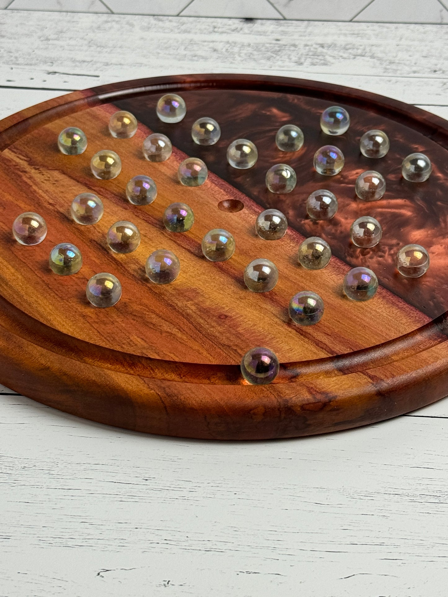 Deluxe Solitaire Board - Red Hart