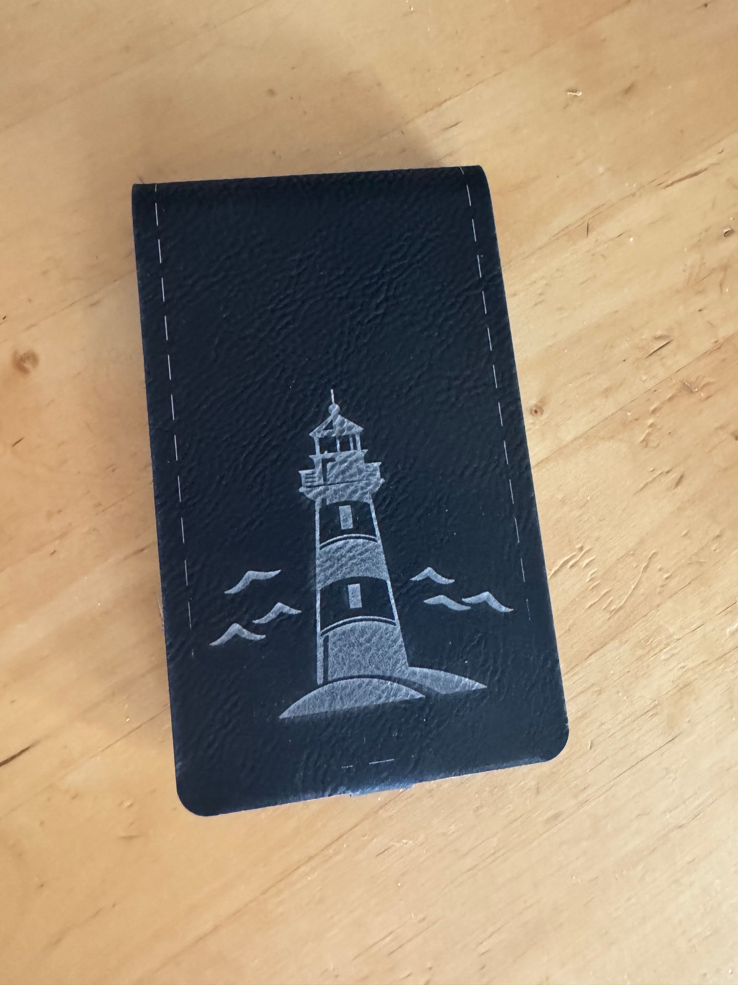 Folding Cribbage Board - Lighthouse