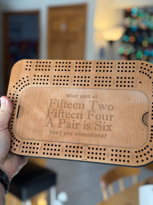 Cribbage: “Fifteen Two”