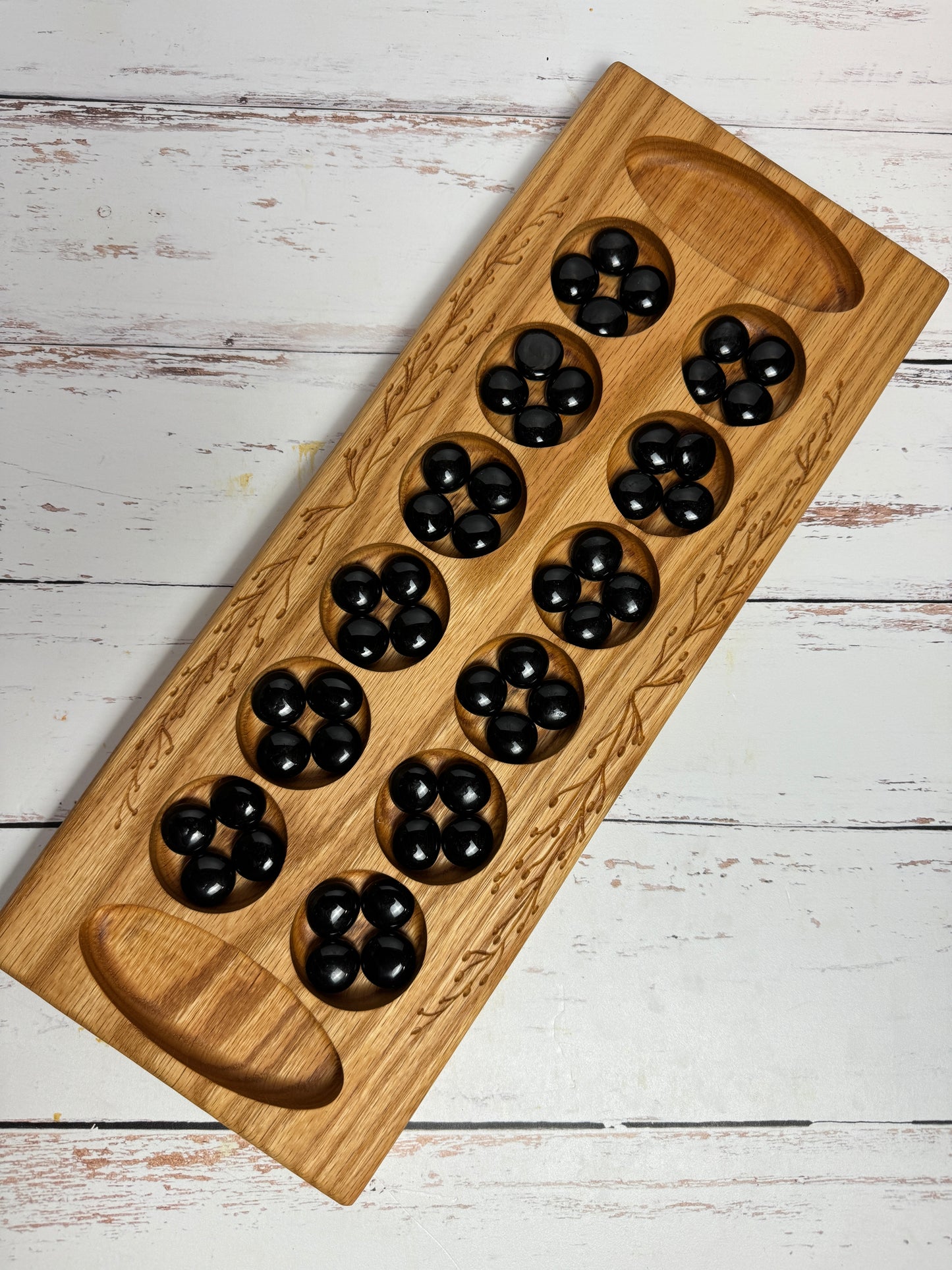 Hardwood Mancala Board (Ivy series)