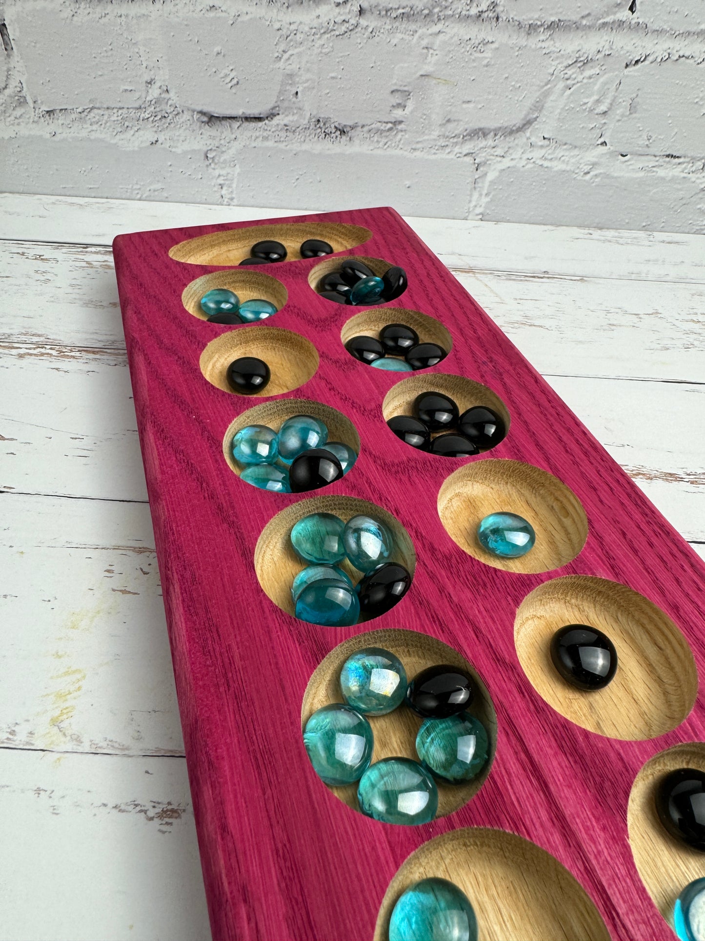 Hardwood Mancala Board (Color series)