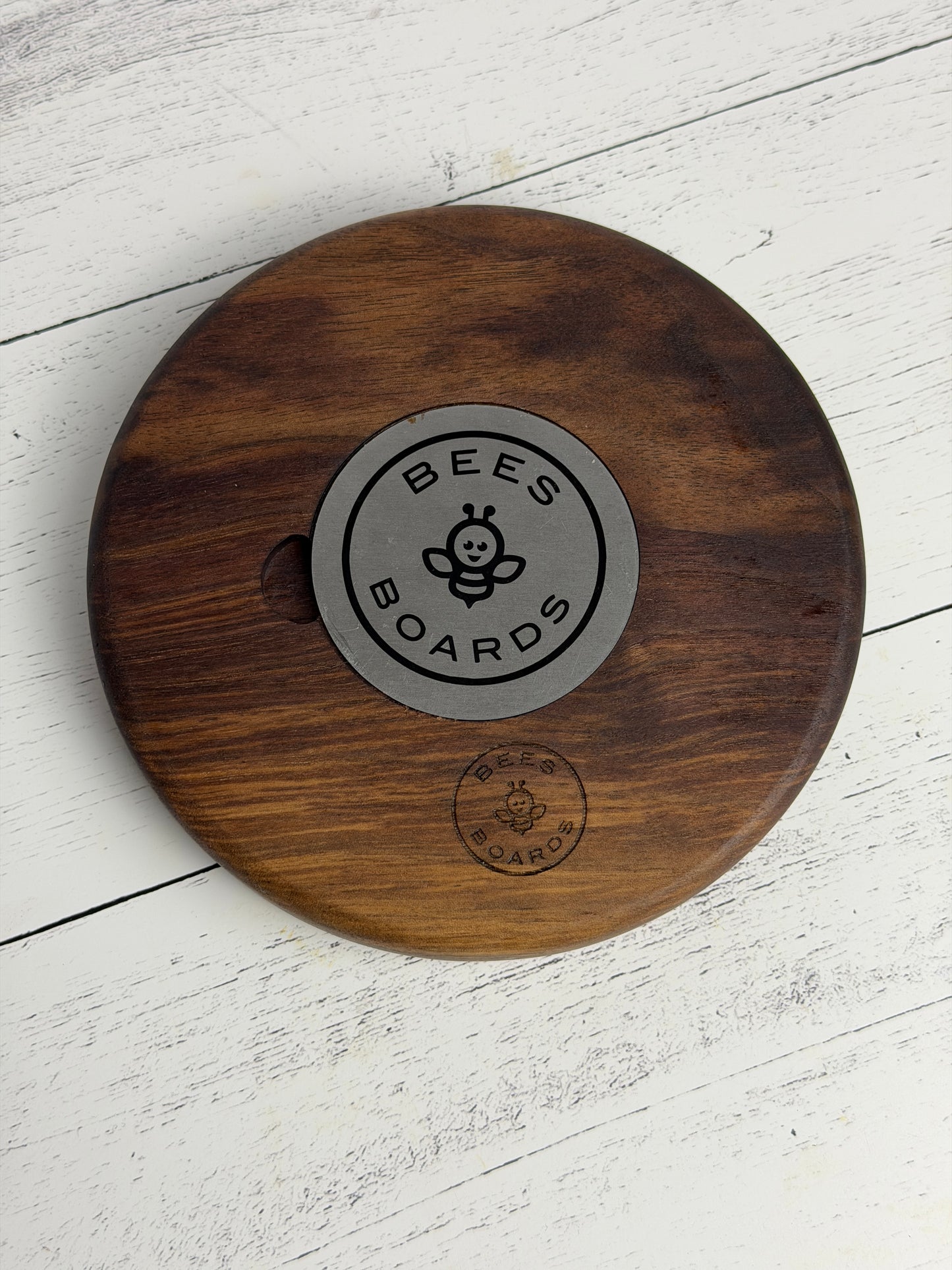 Cribbage: Mini Round Hardwood, Anchor, 2 Track