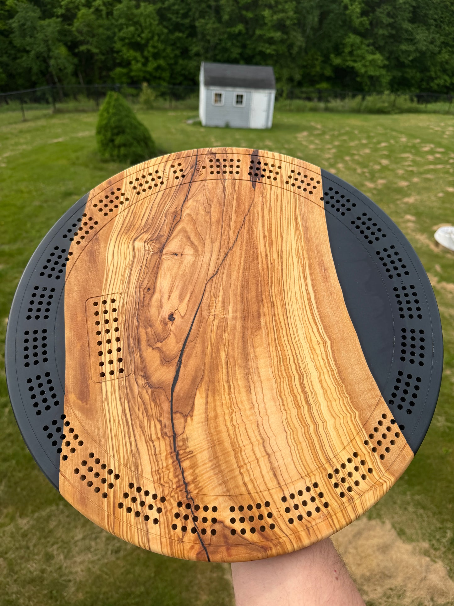 Cribbage: Deluxe Large Round #9