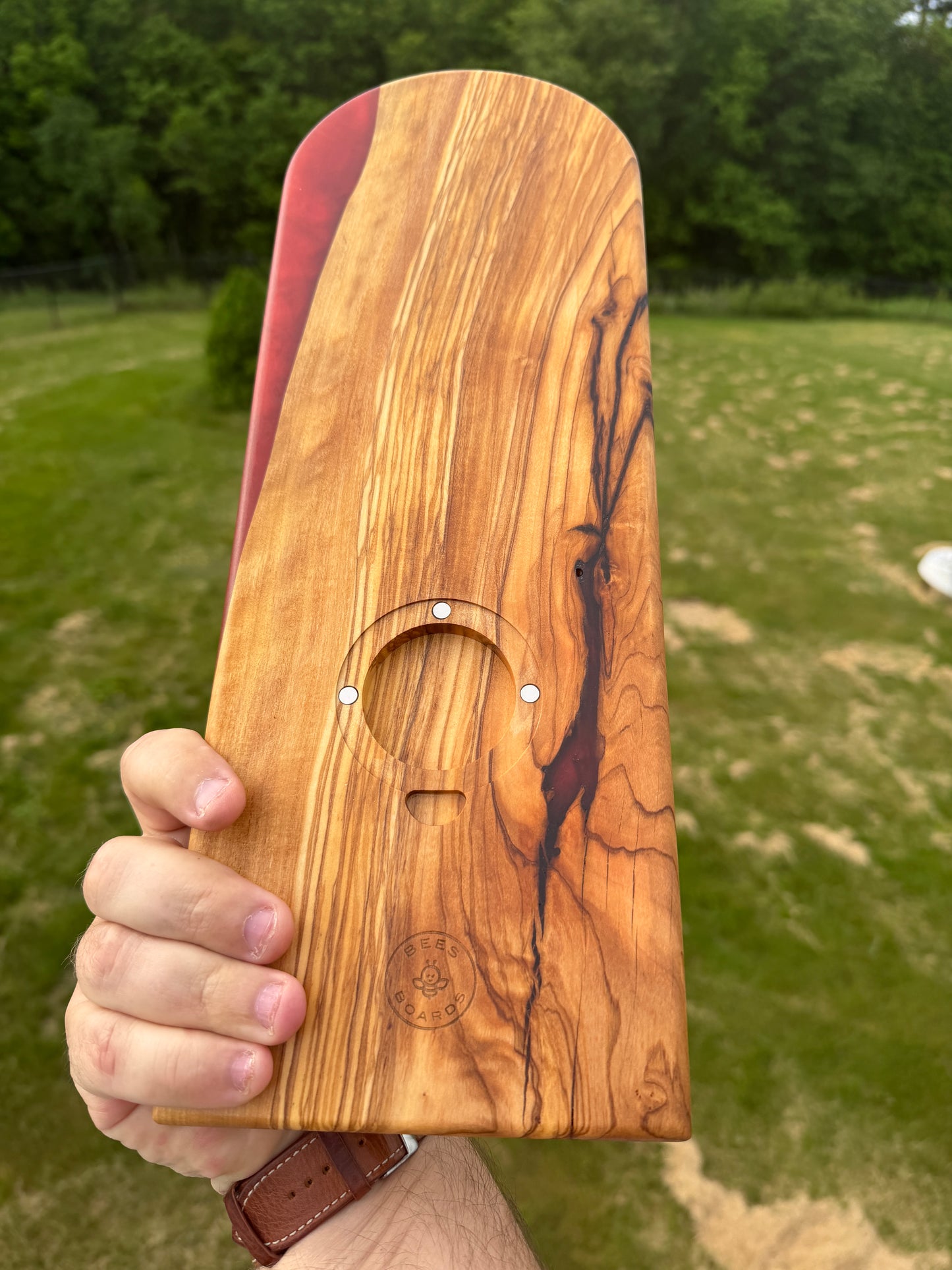Large Cribbage Board #29