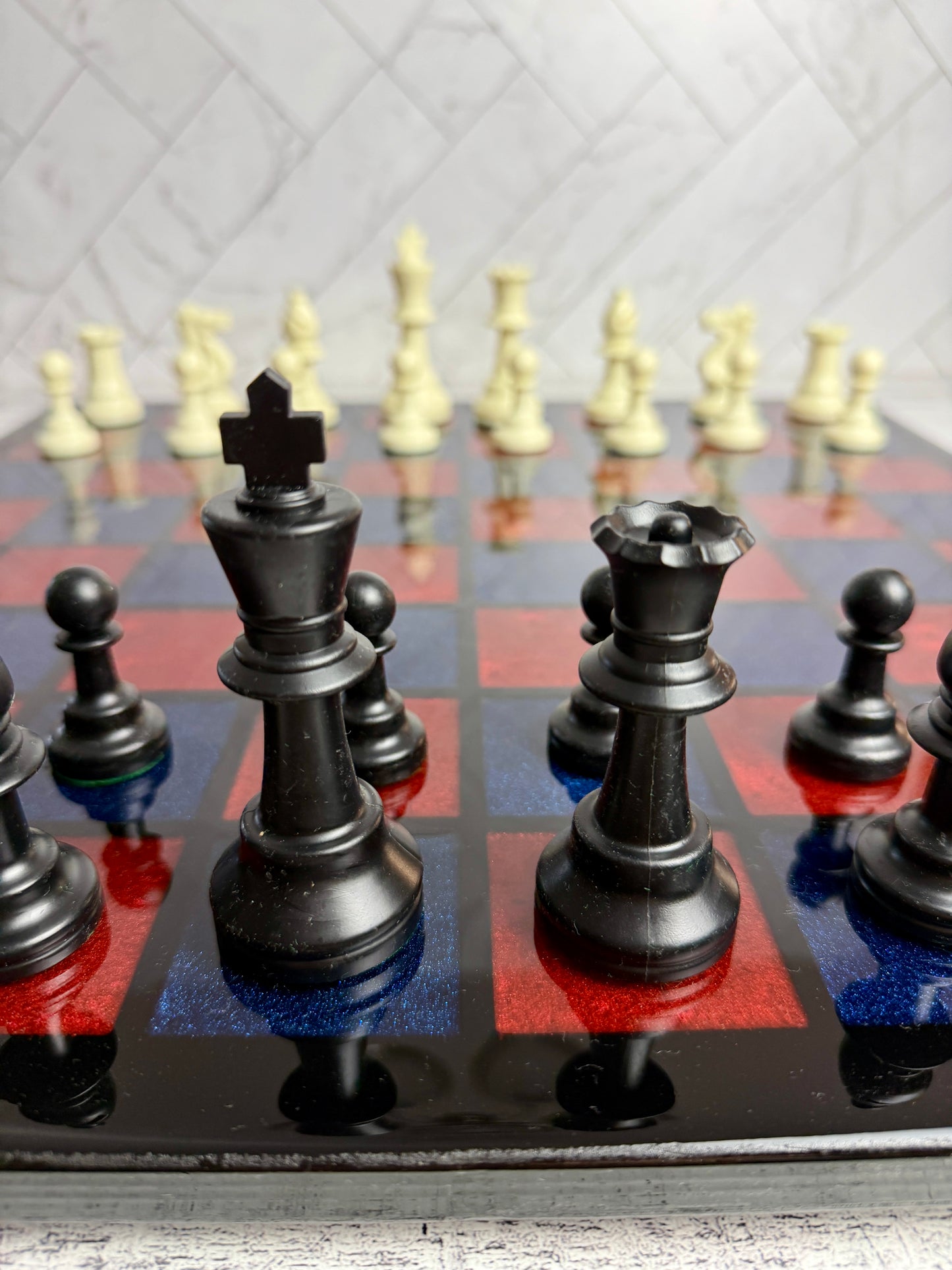 Tournament style Chess Pieces