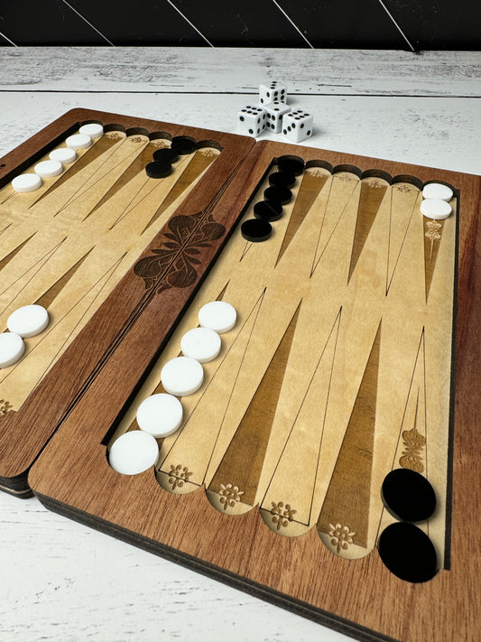 Travel Backgammon - Decorative Cover