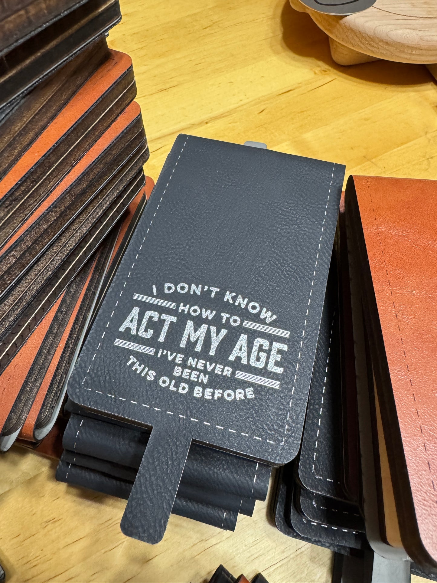 Folding Cribbage Board - Act My Age