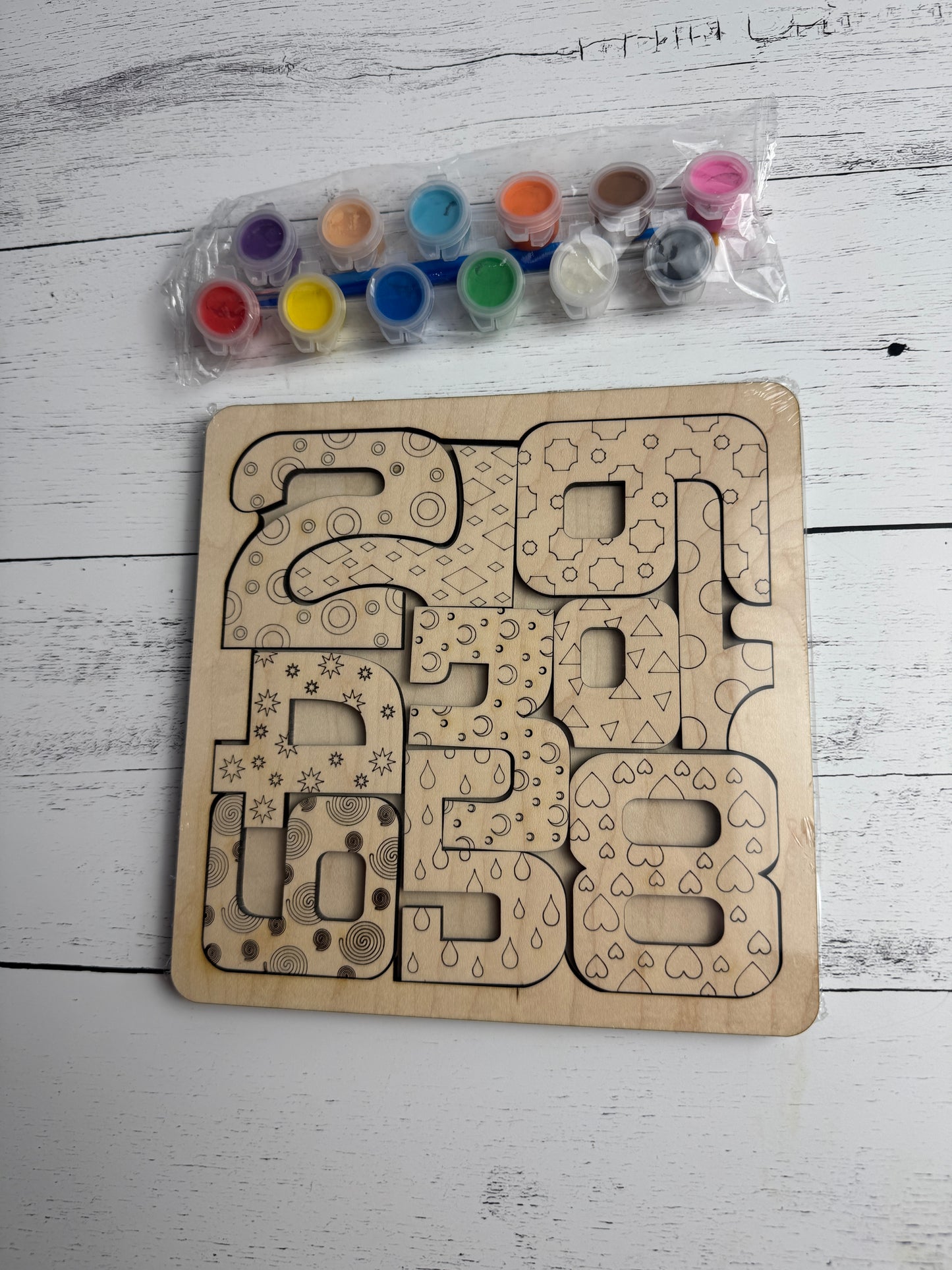 Kids' Wooden Adventure Puzzle