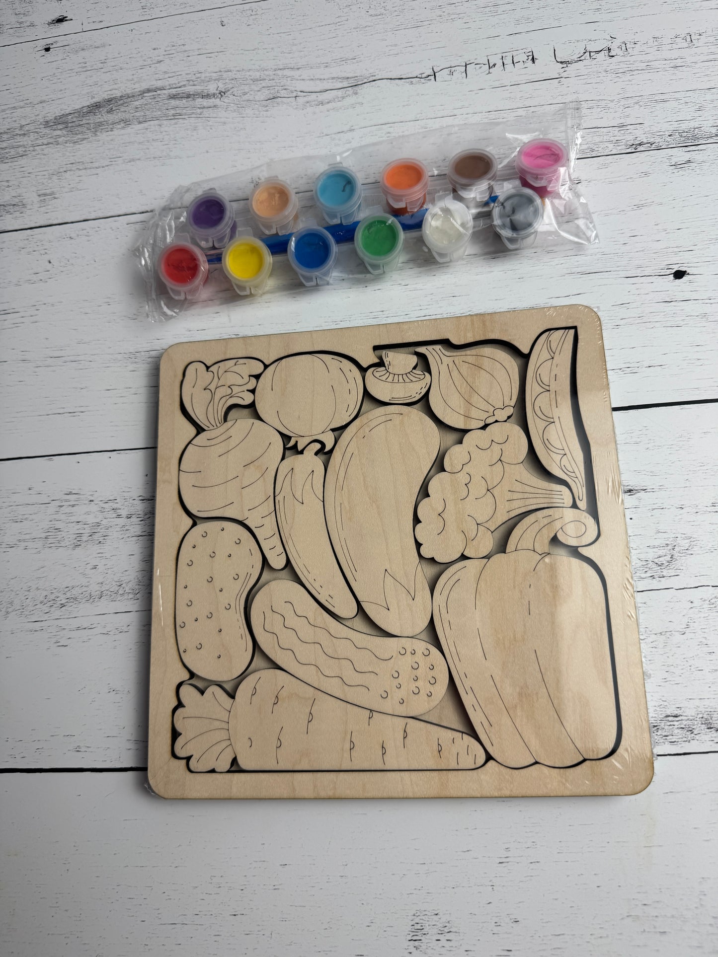 Kids' Wooden Adventure Puzzle