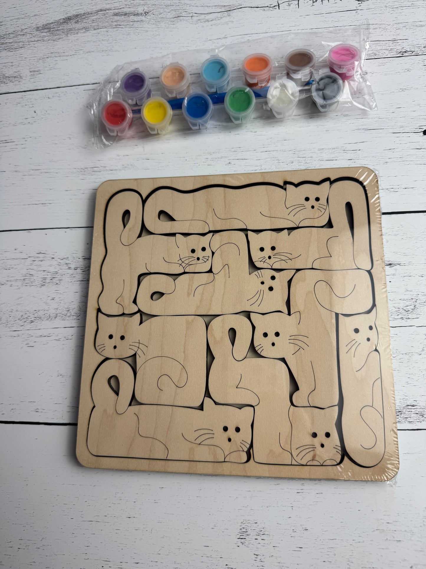 Kids' Wooden Adventure Puzzle