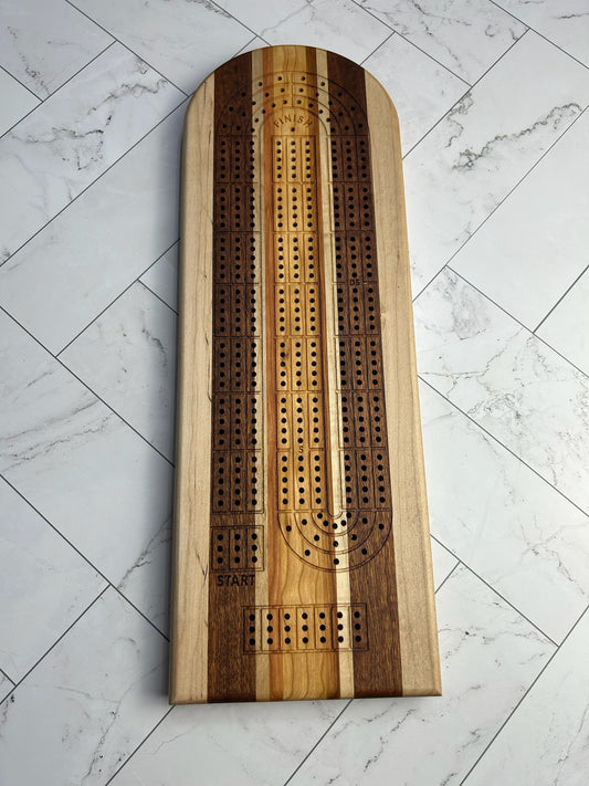 Medium Cribbage Board 128
