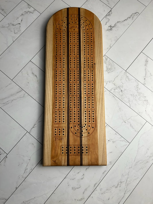 Medium Cribbage Board 126