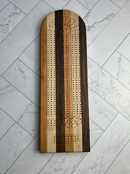 Medium Cribbage Board 123