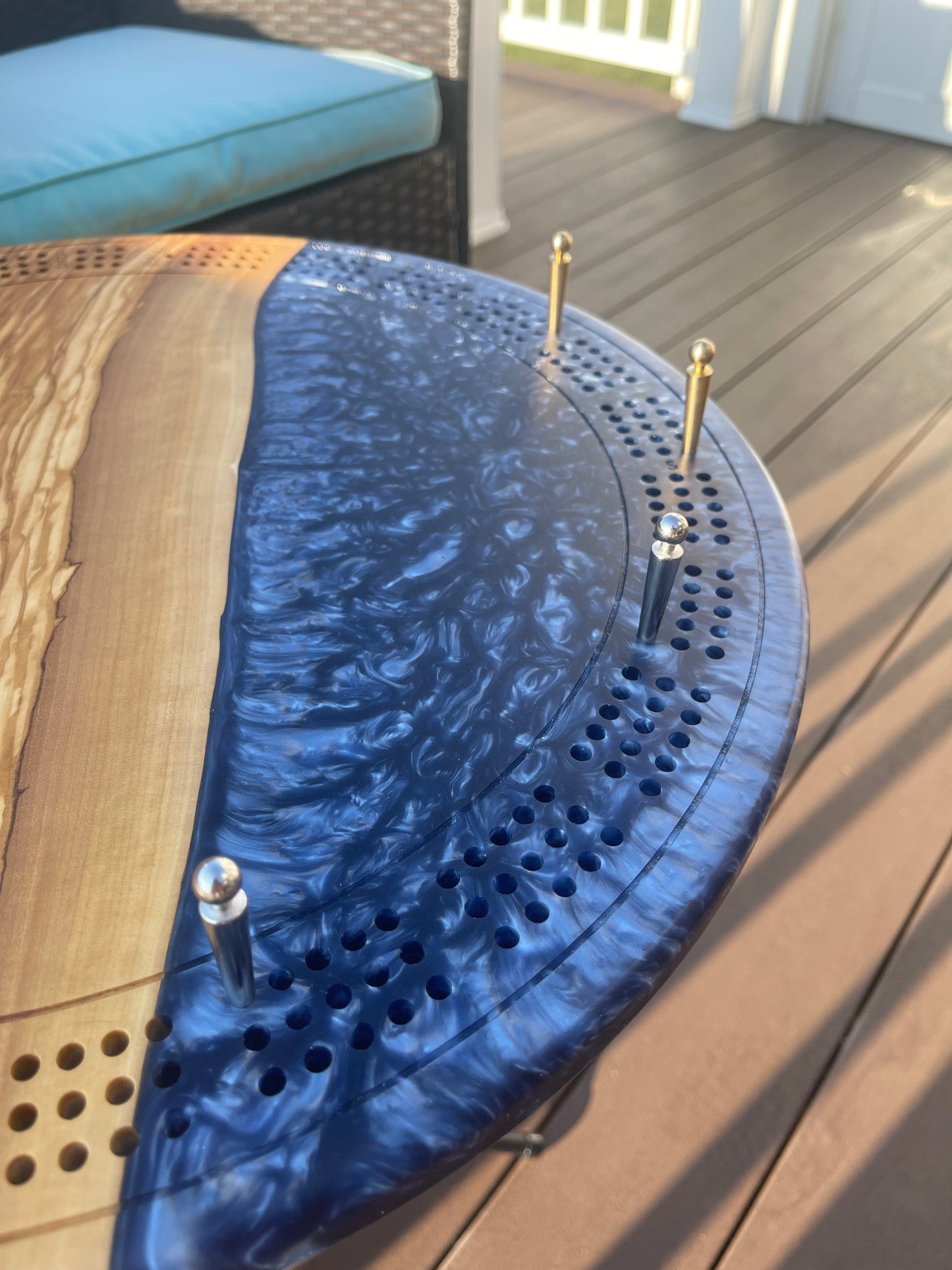 Table Cribbage Board #1