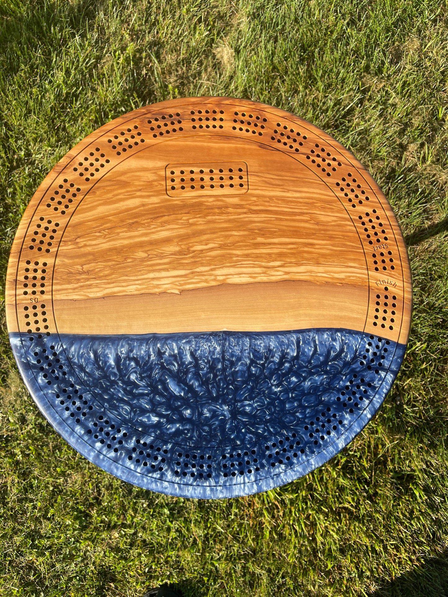 Table Cribbage Board #1