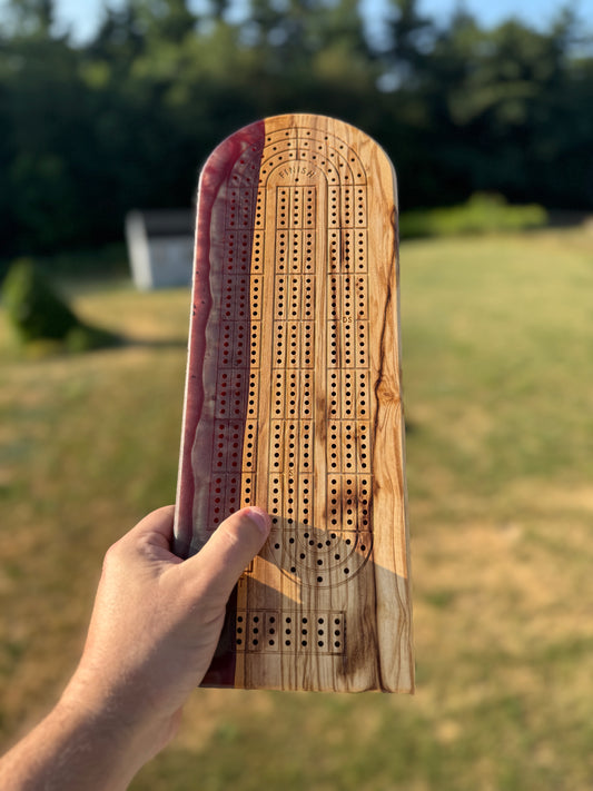 Large Cribbage Board #20