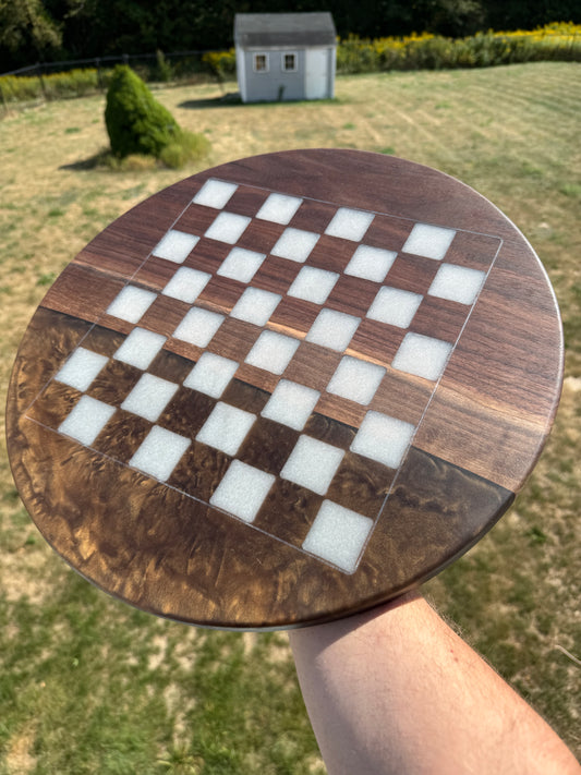 Chess: Table top Round Chess Board