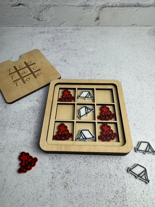 Tic Tac Toe - Tent Camping