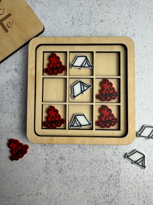 Tic Tac Toe - Tent Camping