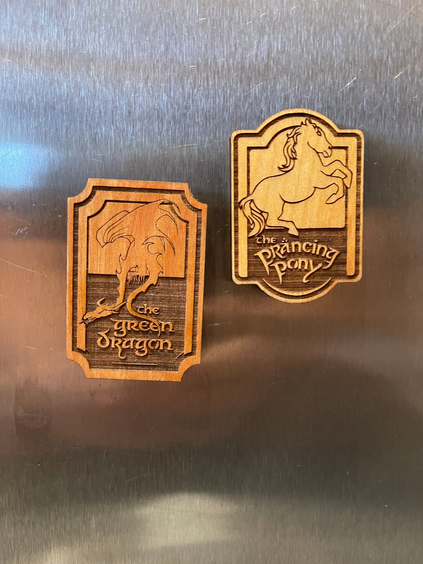 Middle Earth fridge magnets