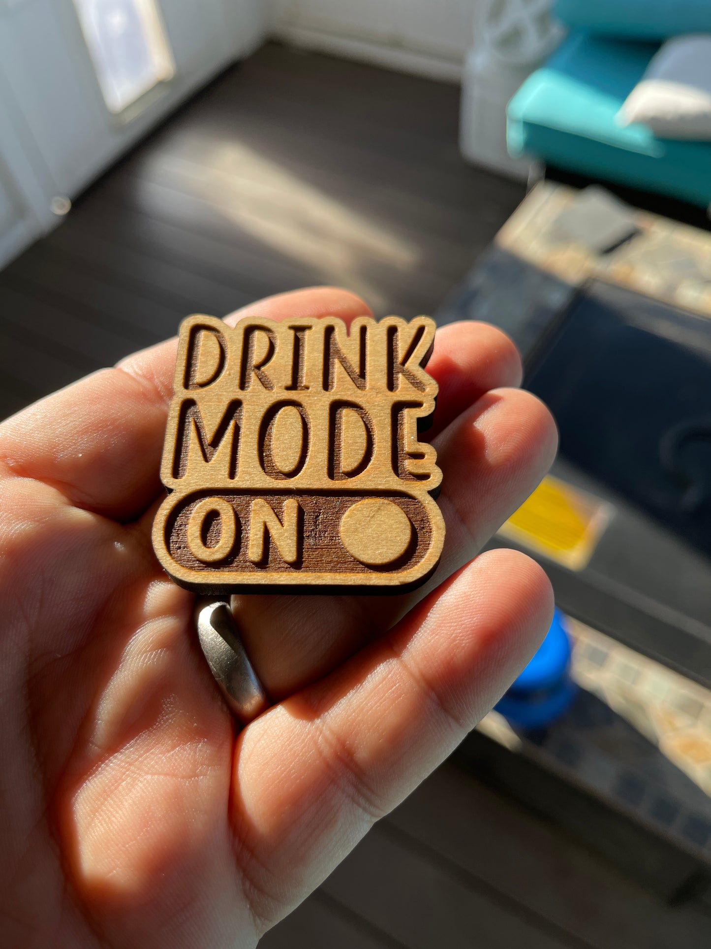 Booze themed fridge magnets